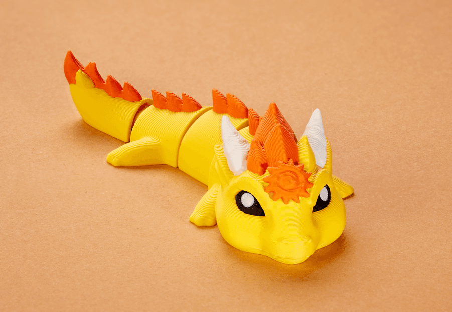 Sun Dragon Articulated Figure
