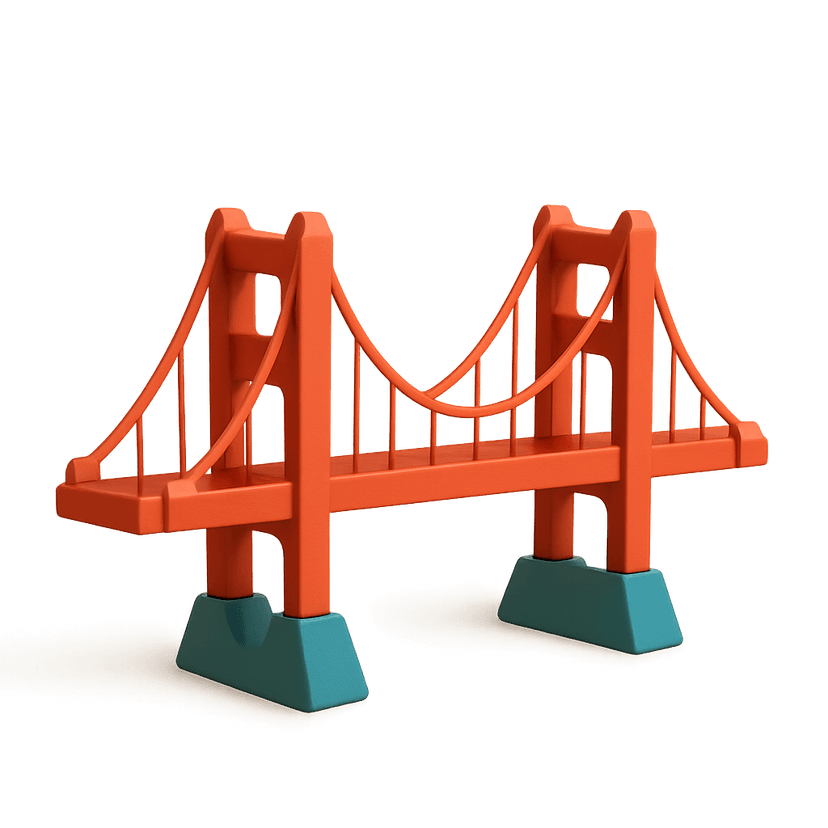 Golden Gate Bridge Model